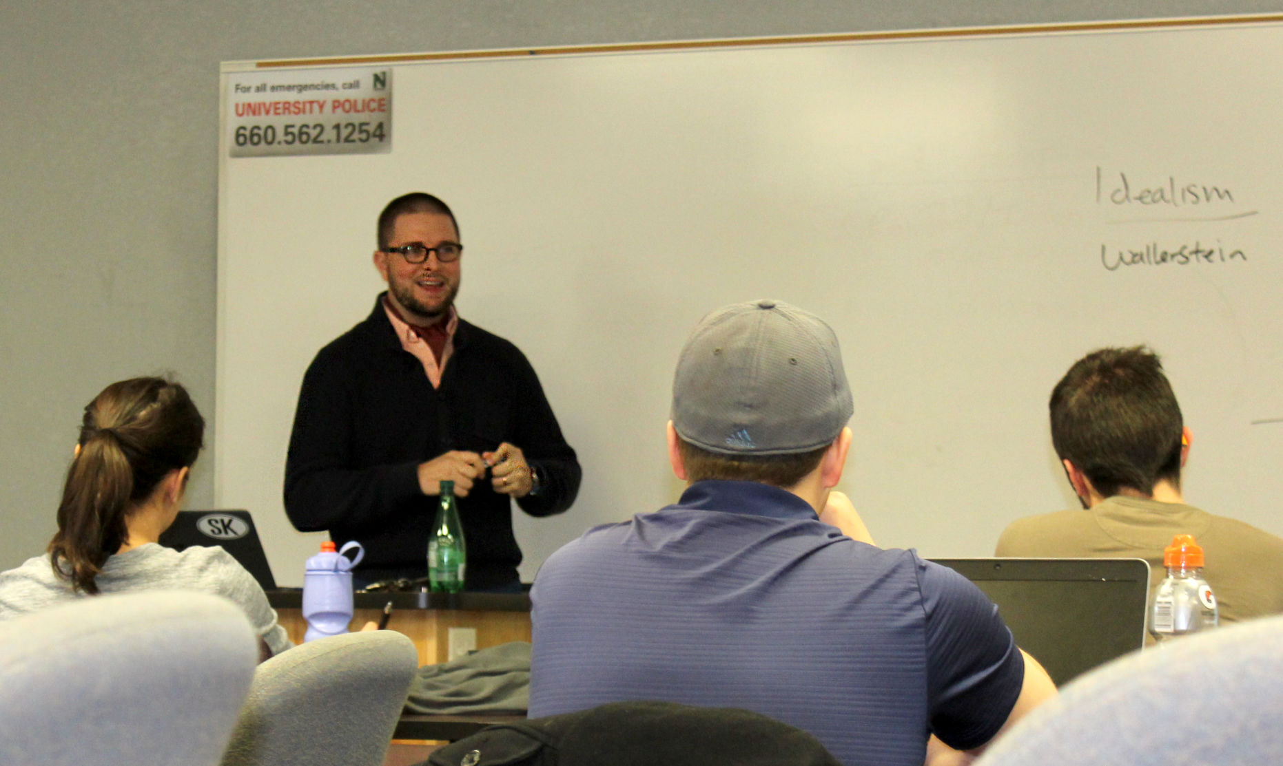 Dr. Chloupek teaches